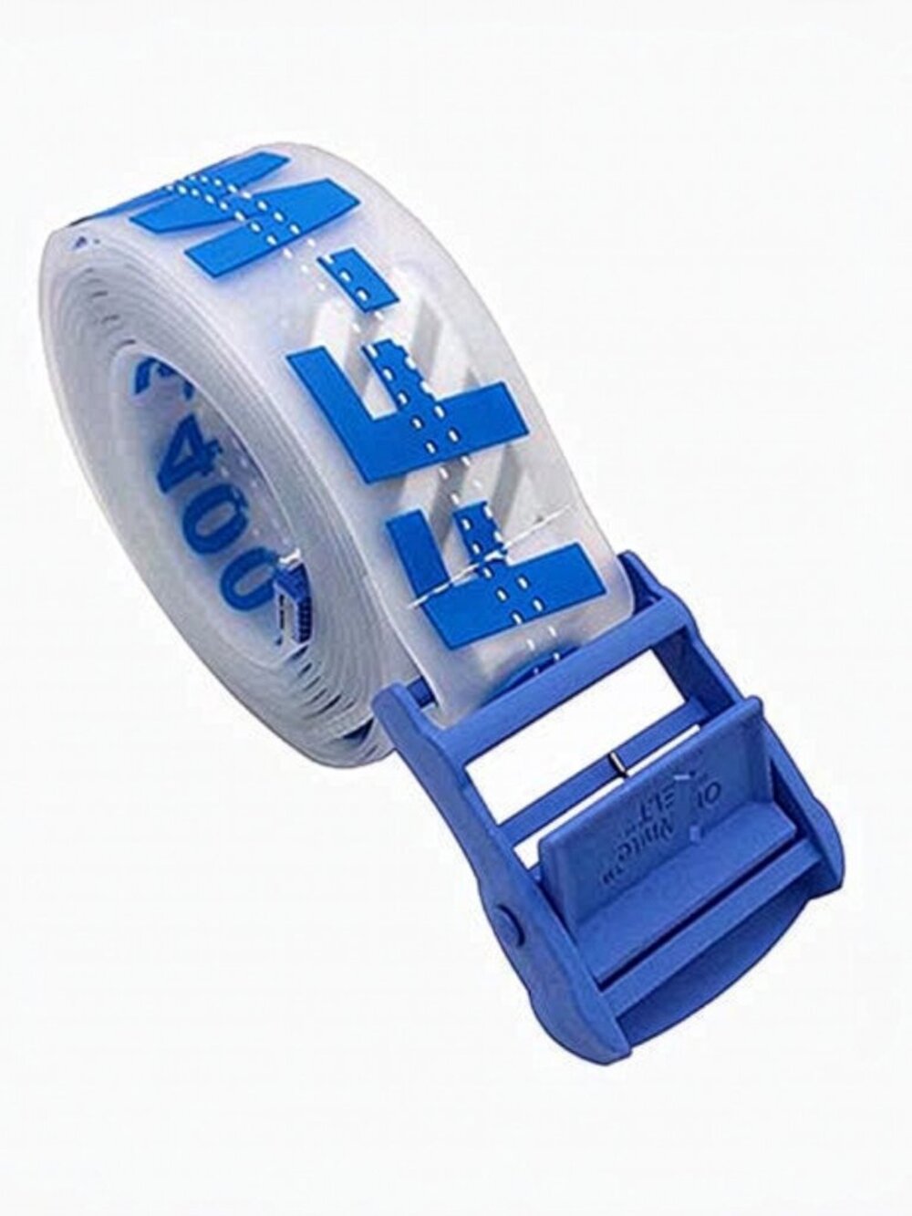 Off-White Rubber Industrial Belt - blue